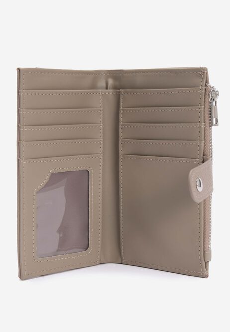 Womens Light Brown Slimline Purse