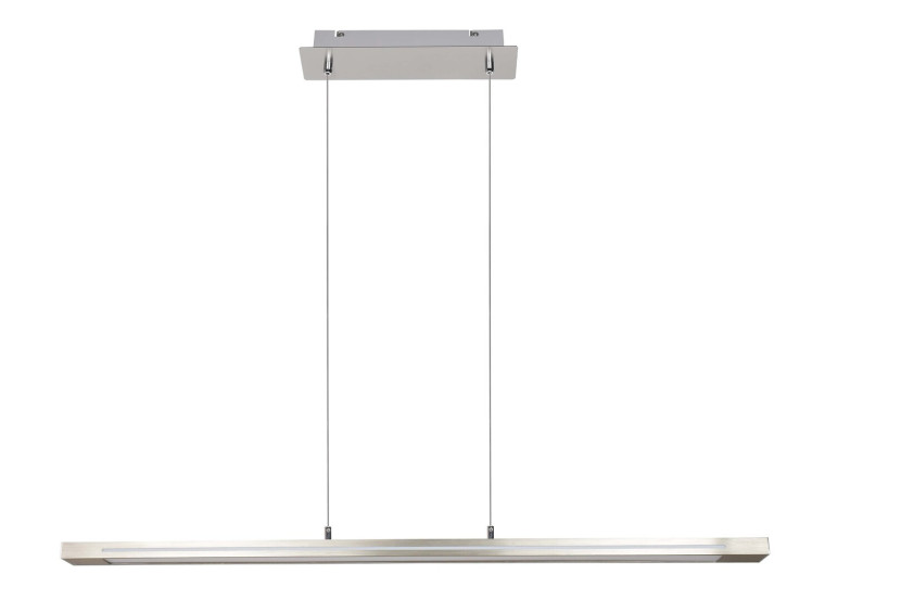 Lampa wisząca Yordana chrom satynowany-biała LED 1x27W 3000K 1800lm Rabalux