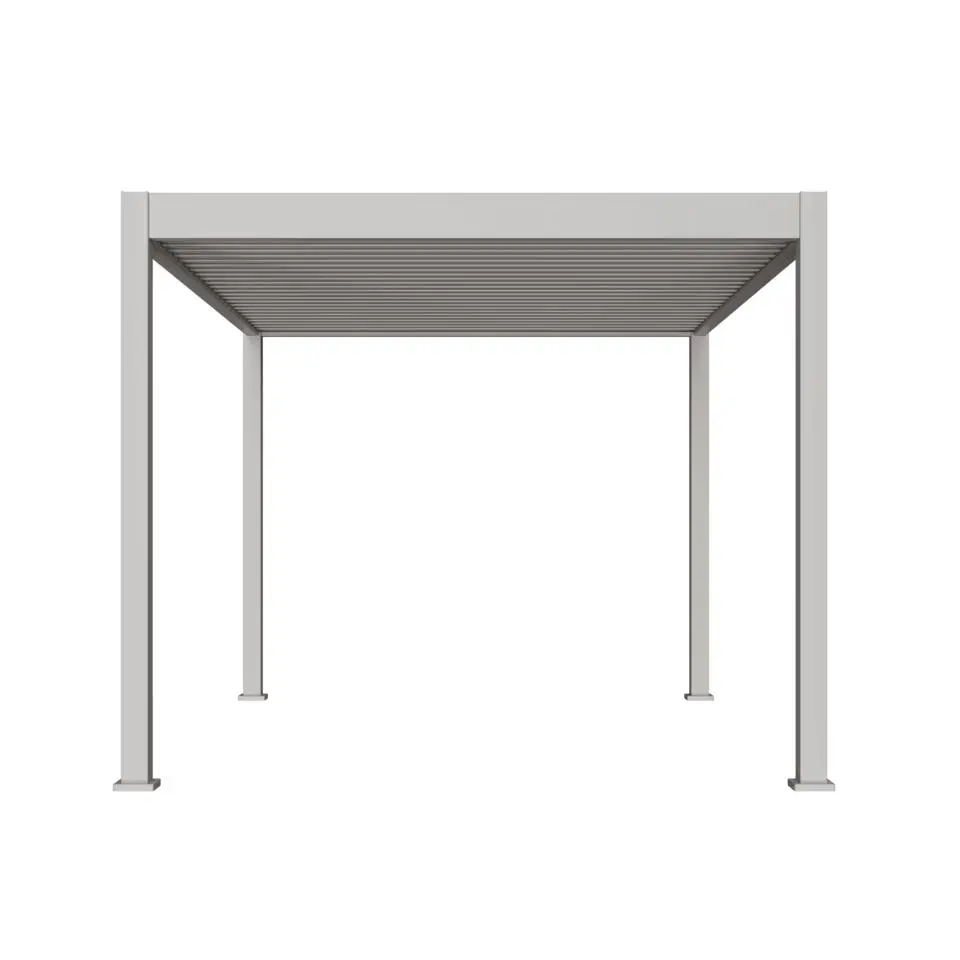 Orion Deluxe terrasoverkapping 300 x 400 cm lichtgrijs