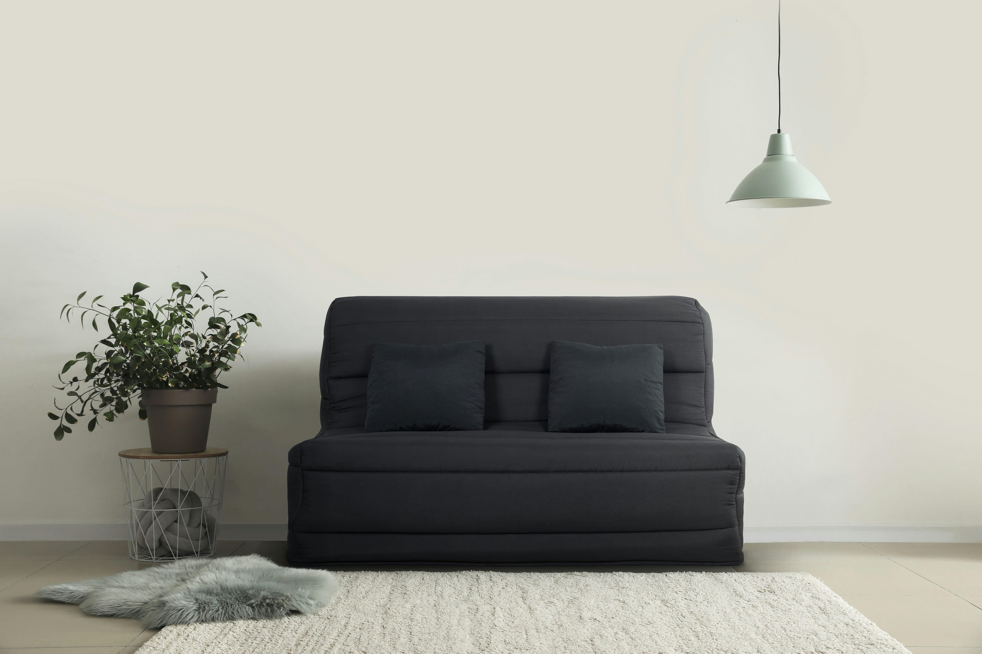 BZ CHAUMONT - Banquette BZ CHAUMONT 140 x 200, pearl noir