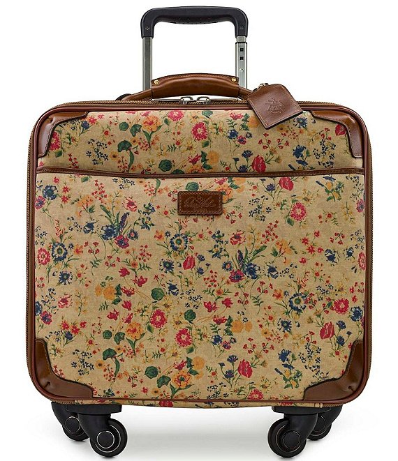 Prairie Rose Print 18 Wheeled Spinner