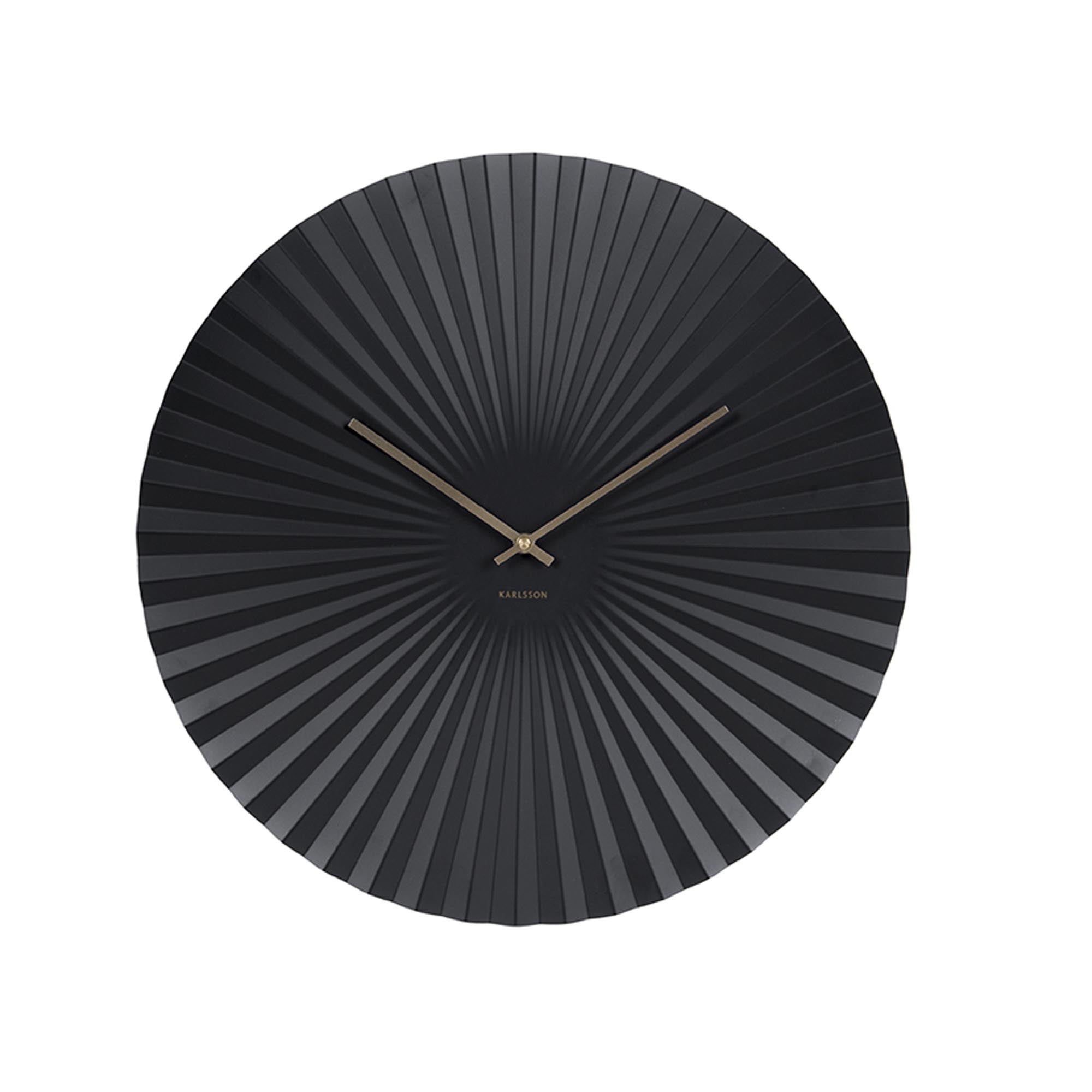Karlsson wandklok Sensu - zwart - Ø50cm