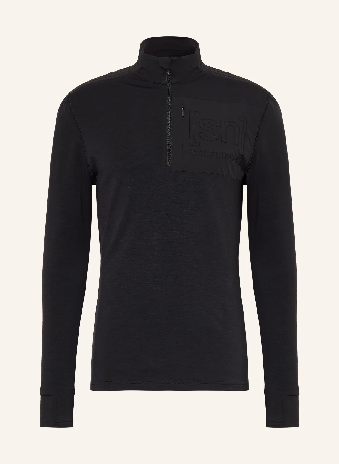 super.natural MIdlayer SHOULDER GUARD mit Merinowolle
