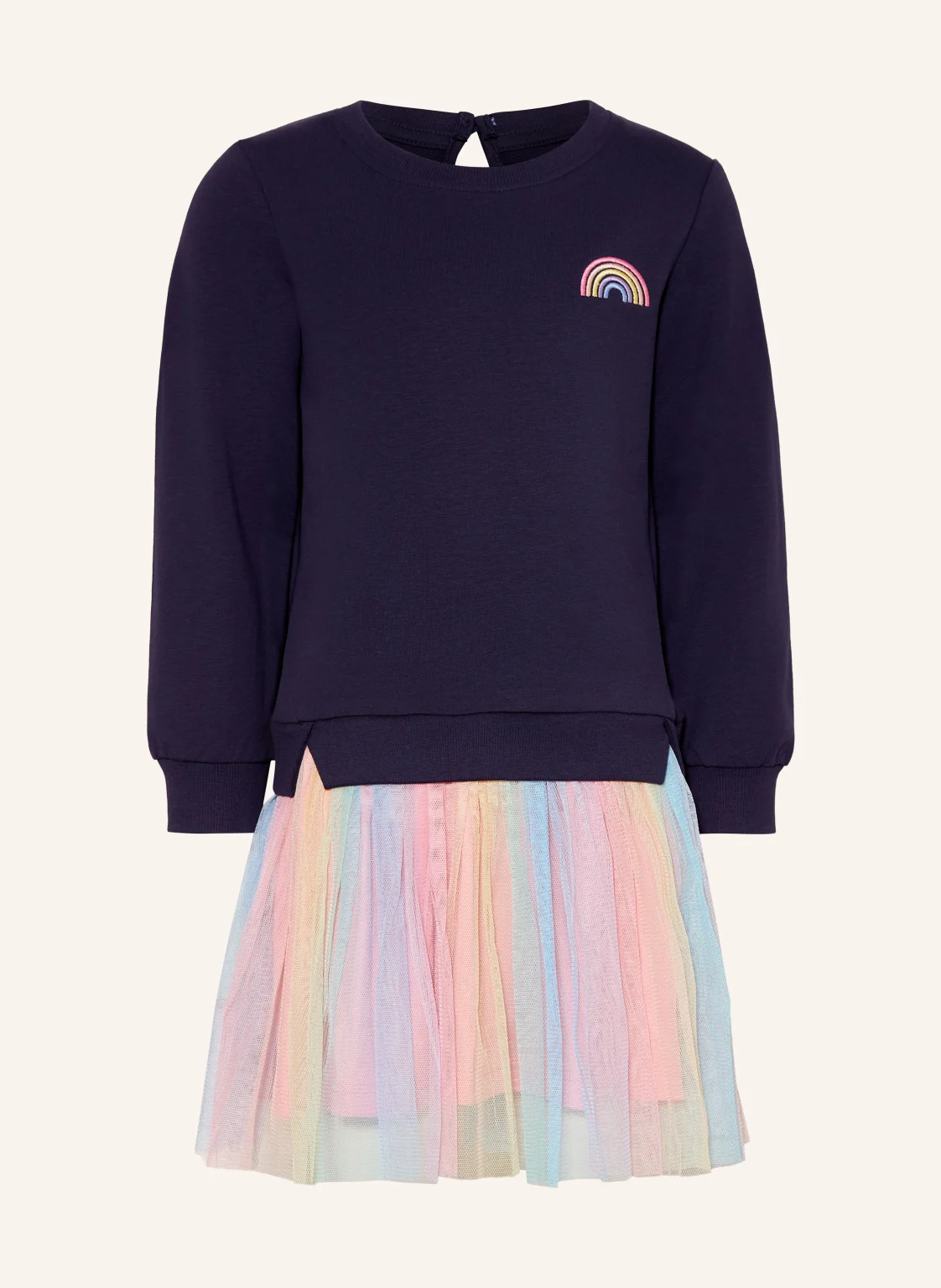 DANAMADE Kleid im Materialmix