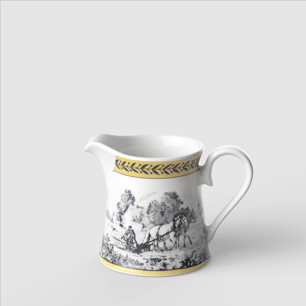 Audun Creamer - Multi-colored, 6.1 oz, Premium Porcelain