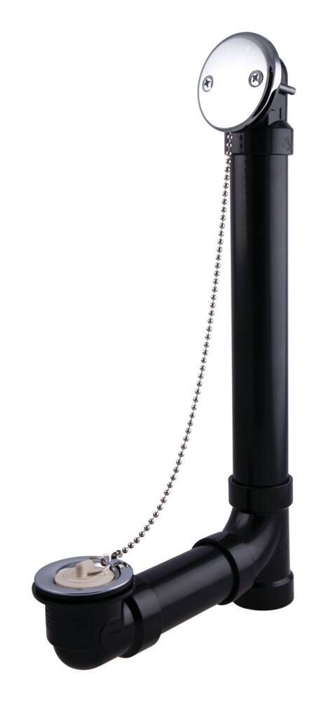 PlumbShop Bathtub Drain/Waste & Overflow Kit with Chain and Plug
