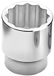 Mastercraft 3/4-in Drive Socket, CRV, Nickel Plating, Assorted Sizes