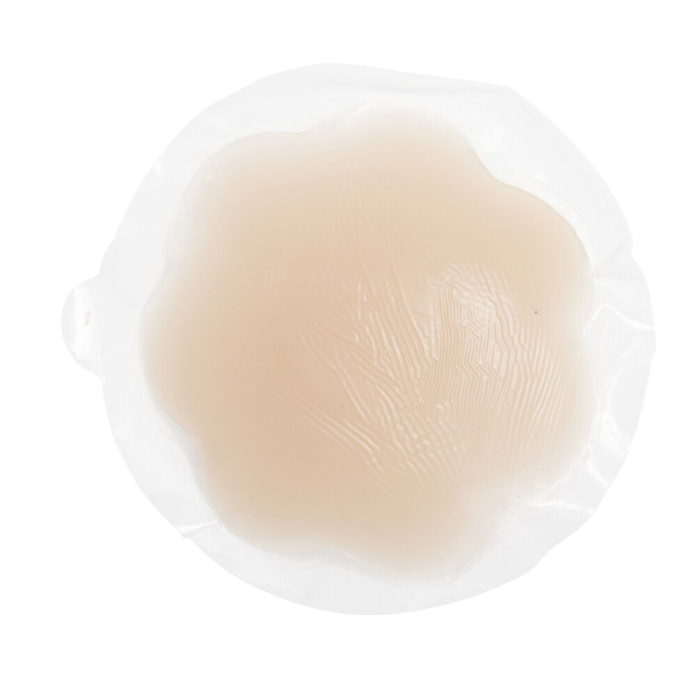 Cache-tétons 1 paire silicone forme fleur Ø6,5cm (3 modèles)