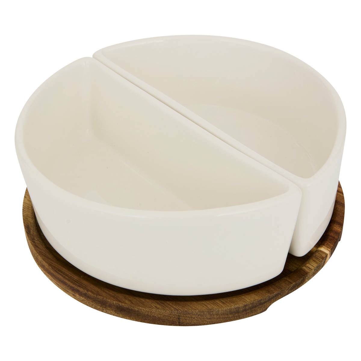Aperitif Set"Elegance" Stoneware (ceramic), 3 pieces, White