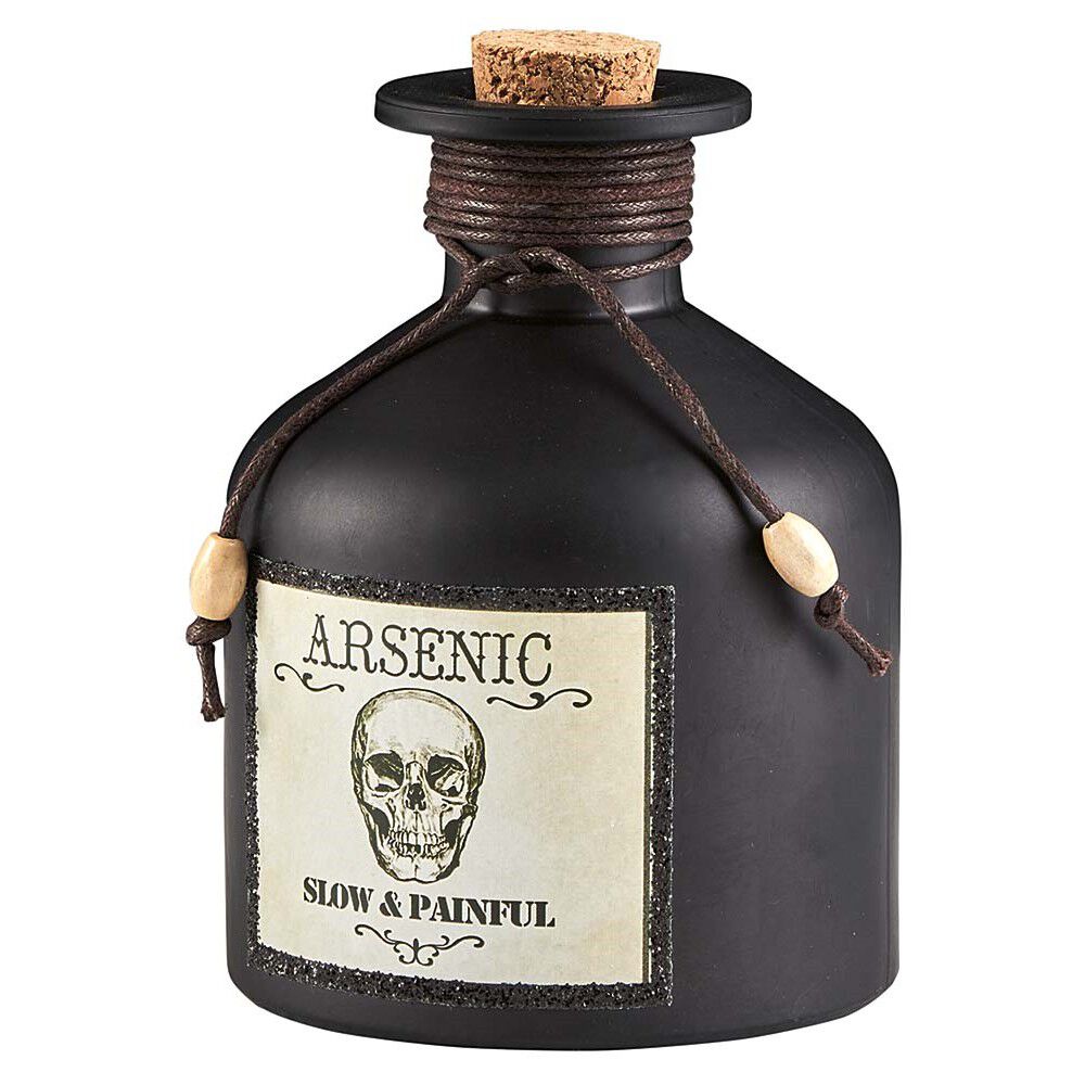 Bouteille de poison Arsenic décoration Halloween