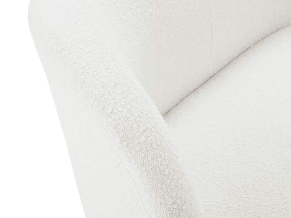 SAAMIT - Canapé 2 places boucle beige