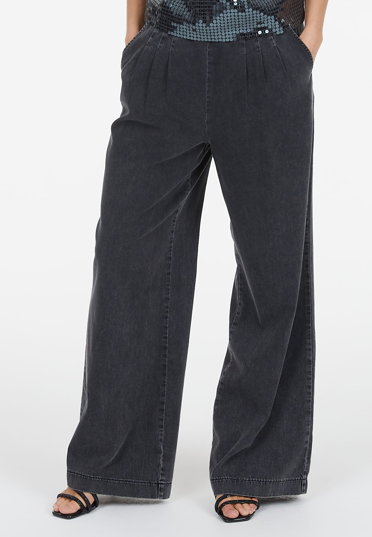 Pyjamahose in Jeansoptik