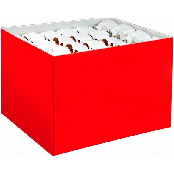 Reiseadapter, weiß, BxHxT: x 8 x 7,5 cm, für Innen