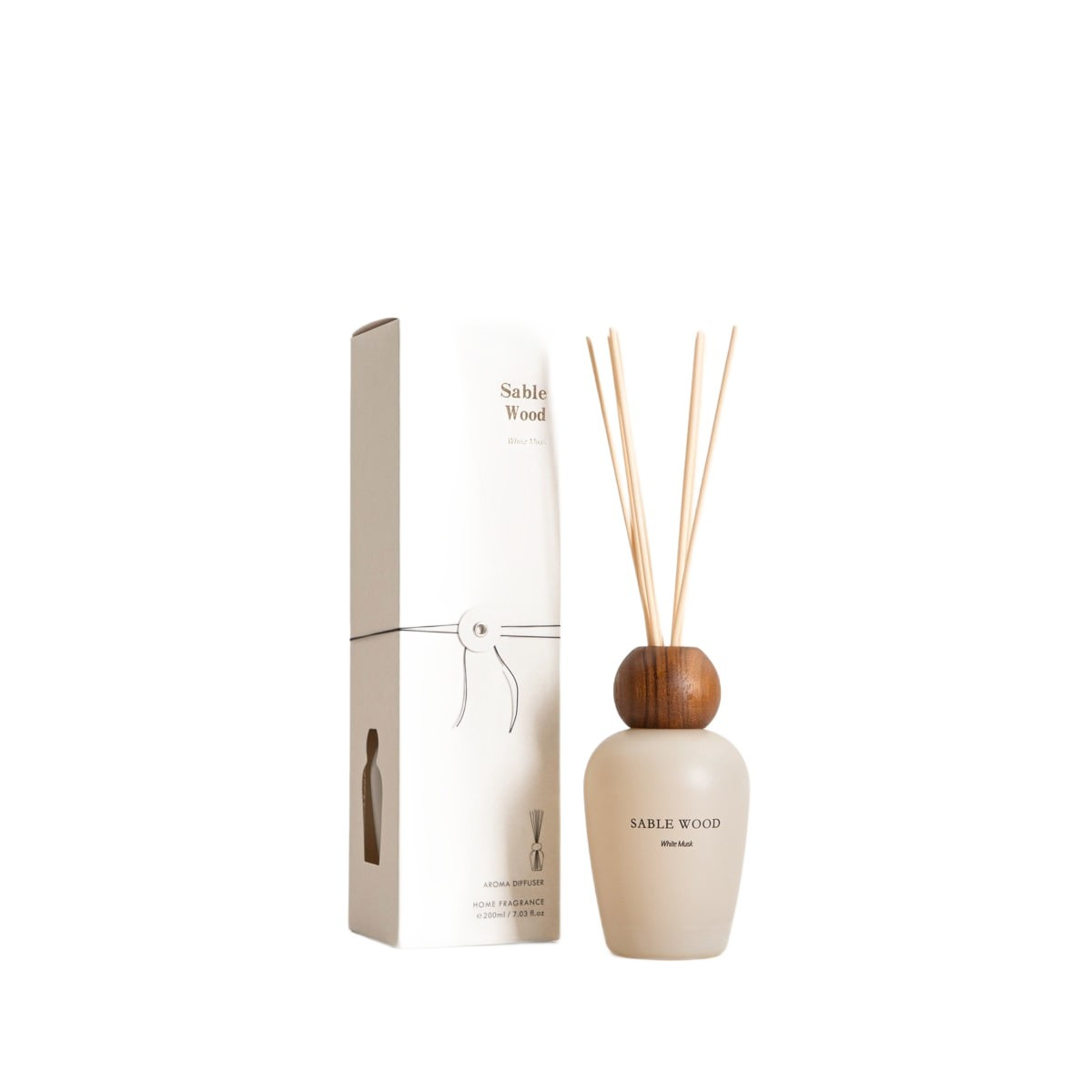 Dyfuzor zapachowy SABLE WOOD White Musk 200 ml HOMLA