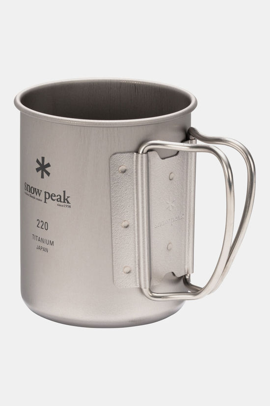 Snow Peak Titanium Single Cup 220