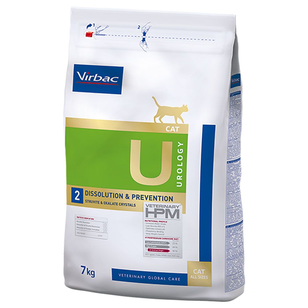 Virbac Veterinary HPM Cat Urology Dissolution & Prevention U2