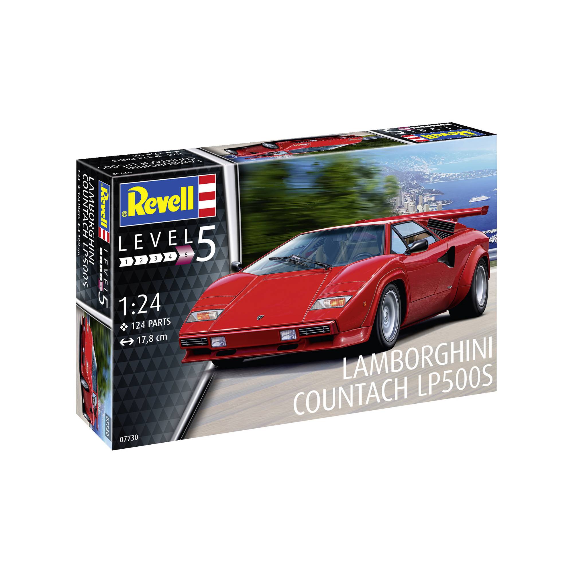 Revell Lamborghini Countach LP500S Model Kit 1:24