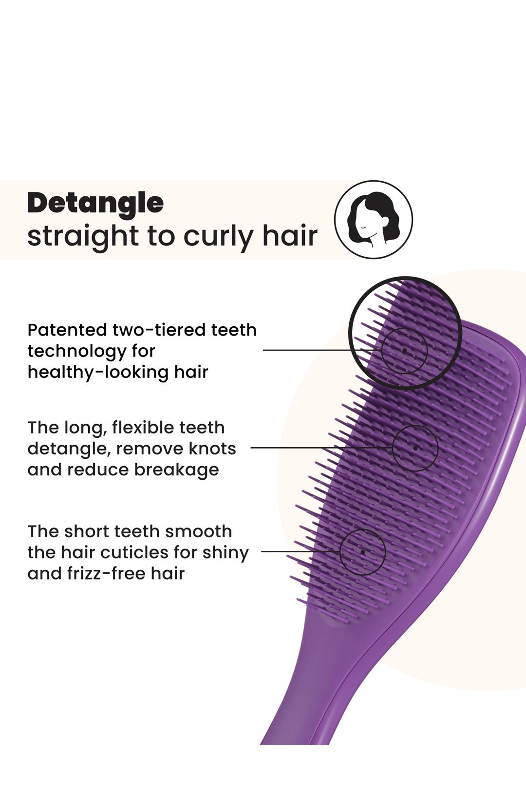 Tangle Teezer The Ultimate Detangler Fresh Purple