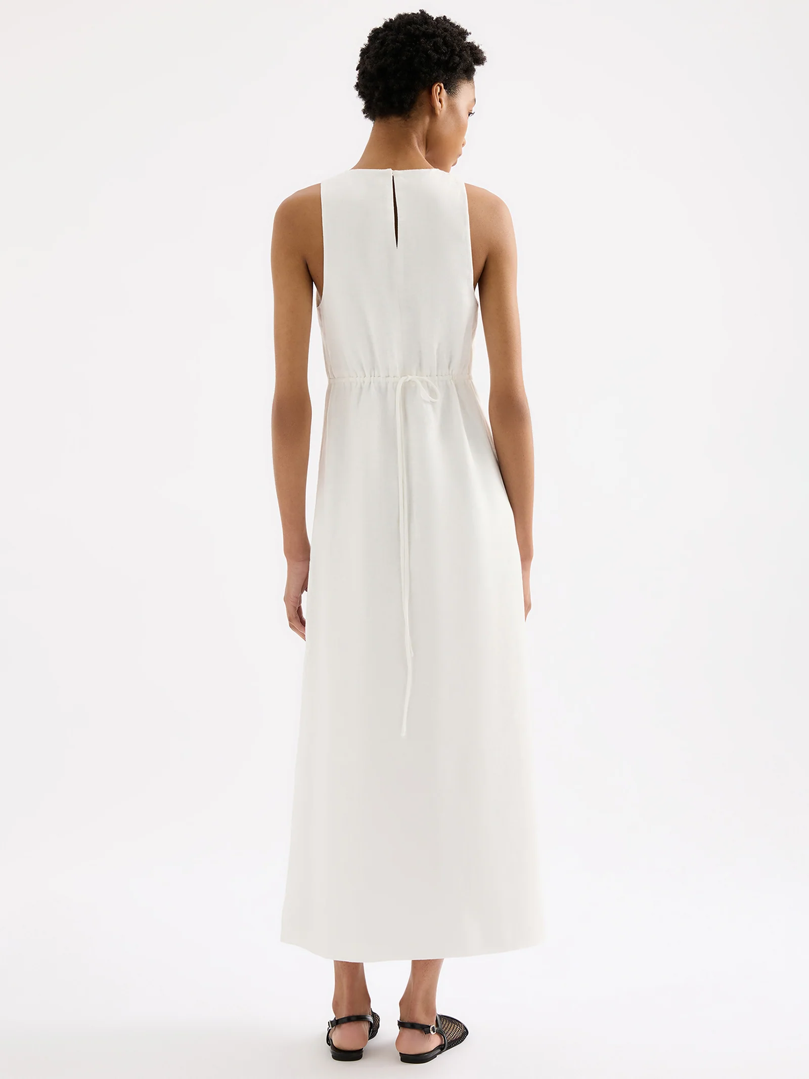 Thilda Linen Maxi Dress
