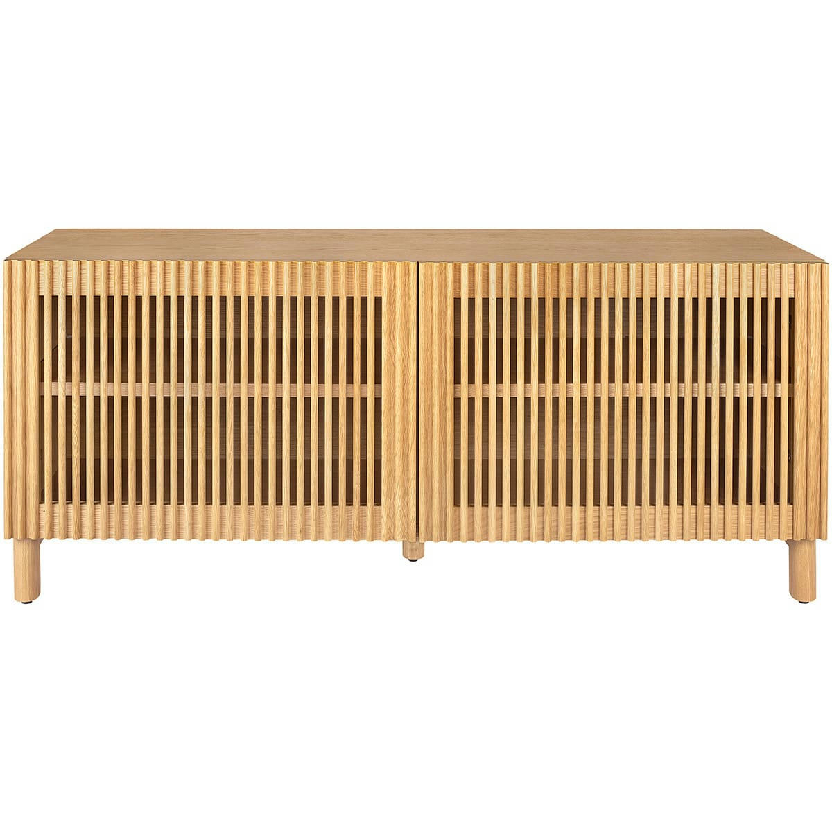UMEA - Buffet 2 portes bois/frêne 120 cm