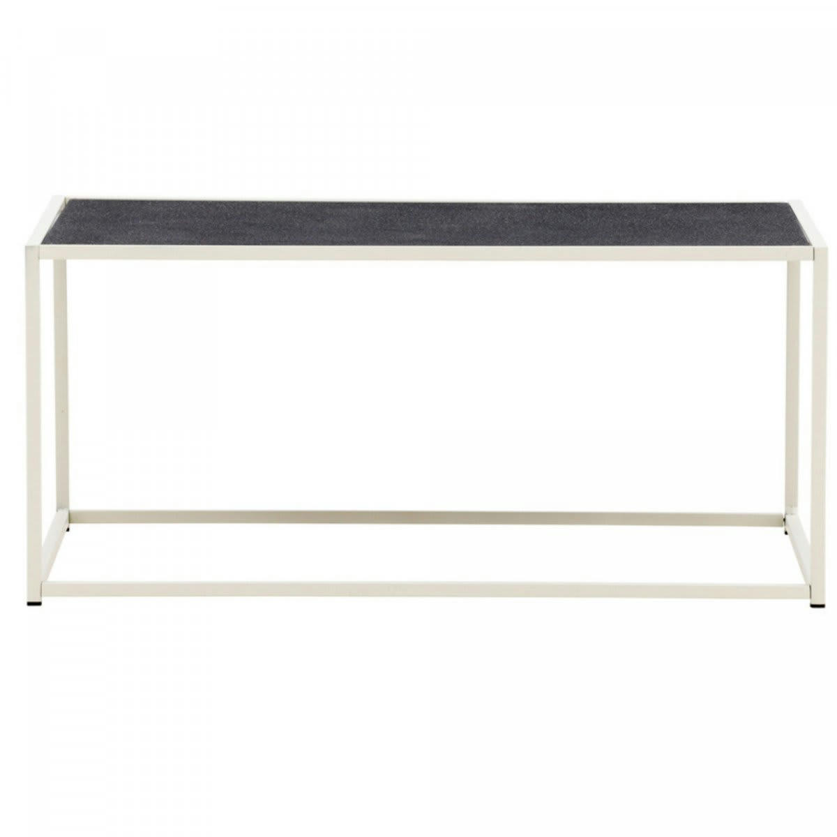 OFIKIA - Table basse extérieur 110x60cm en métal