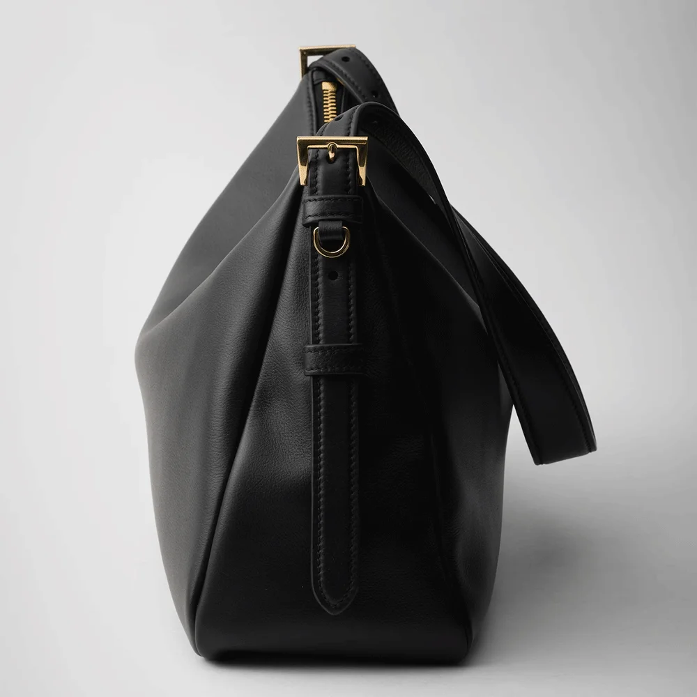 Prada Aimée large leather shoulder bag