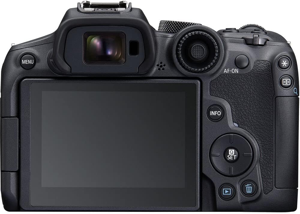 Canon EOS R7 Mirrorless Camera with 18-150mm Lens | Speed  Precision  and Versatility for Hybrid Creators (5137C009) + 64GB Memory Card + Canon Shoulder Bag