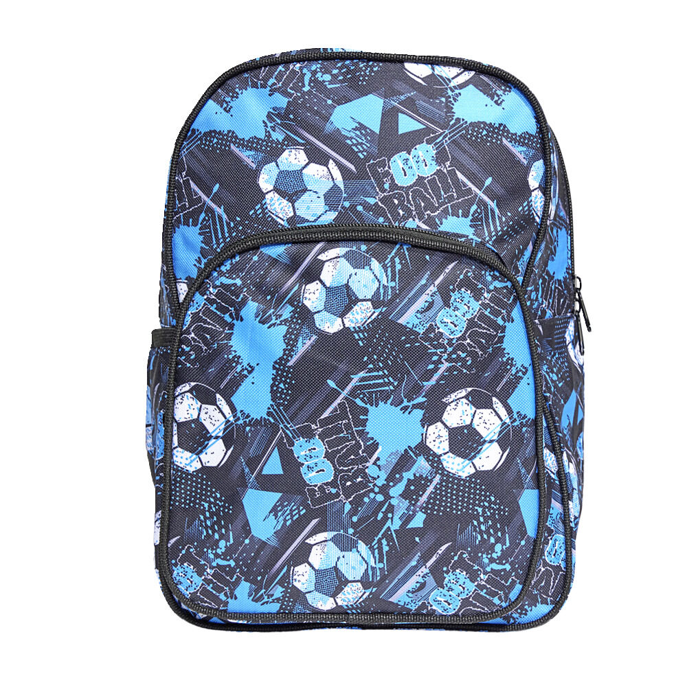 Sac à dos motif ballon de sport 22x15xH31cm - 2 modèles basket ou foot