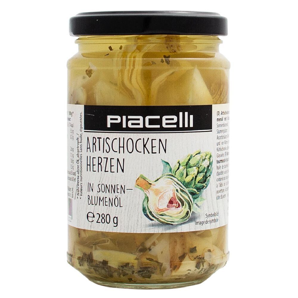 Coeur d'artichaut mariné à l'huile d'olive 280gr