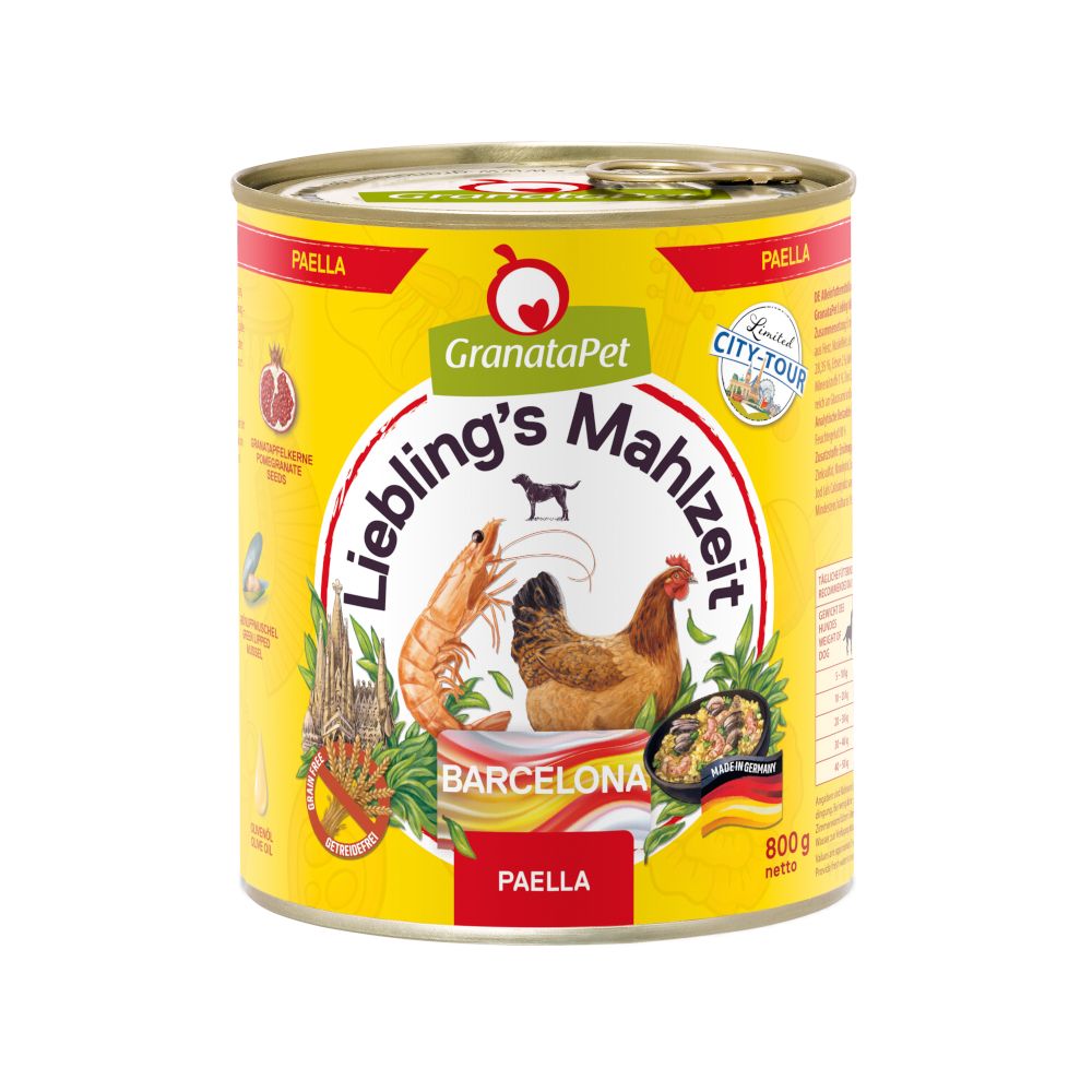 Granatapet Liebling's Meal City Tour 6 x 800g