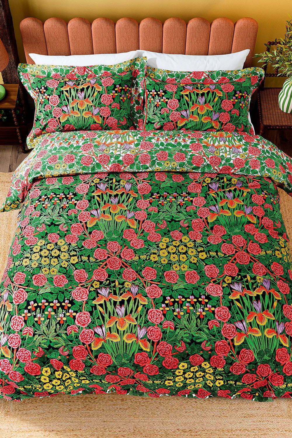 Morris & Co Campanula' Cotton Duvet Cover Set