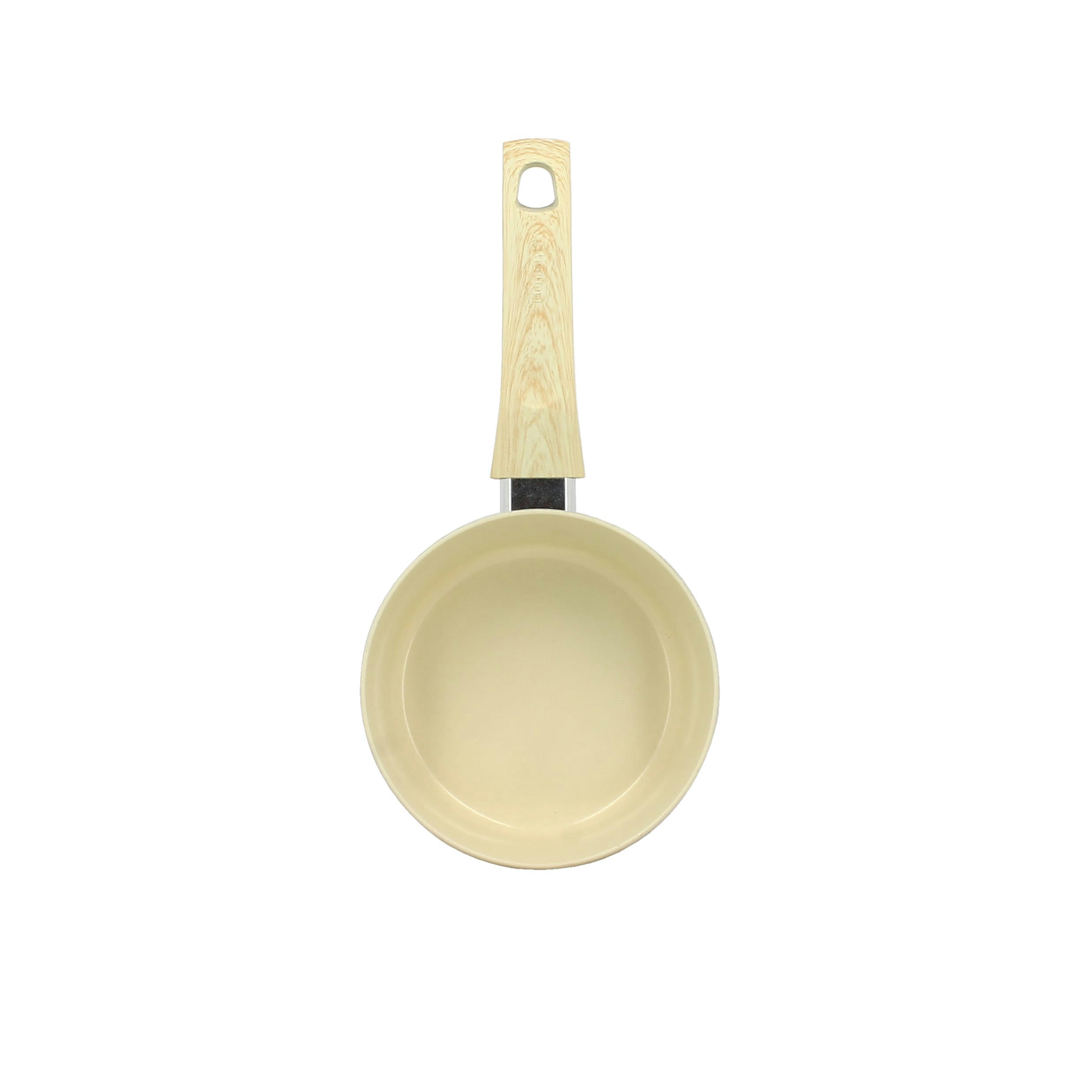 COLORAMA - Casserole en aluminium Ø16cm crème - compatible induction