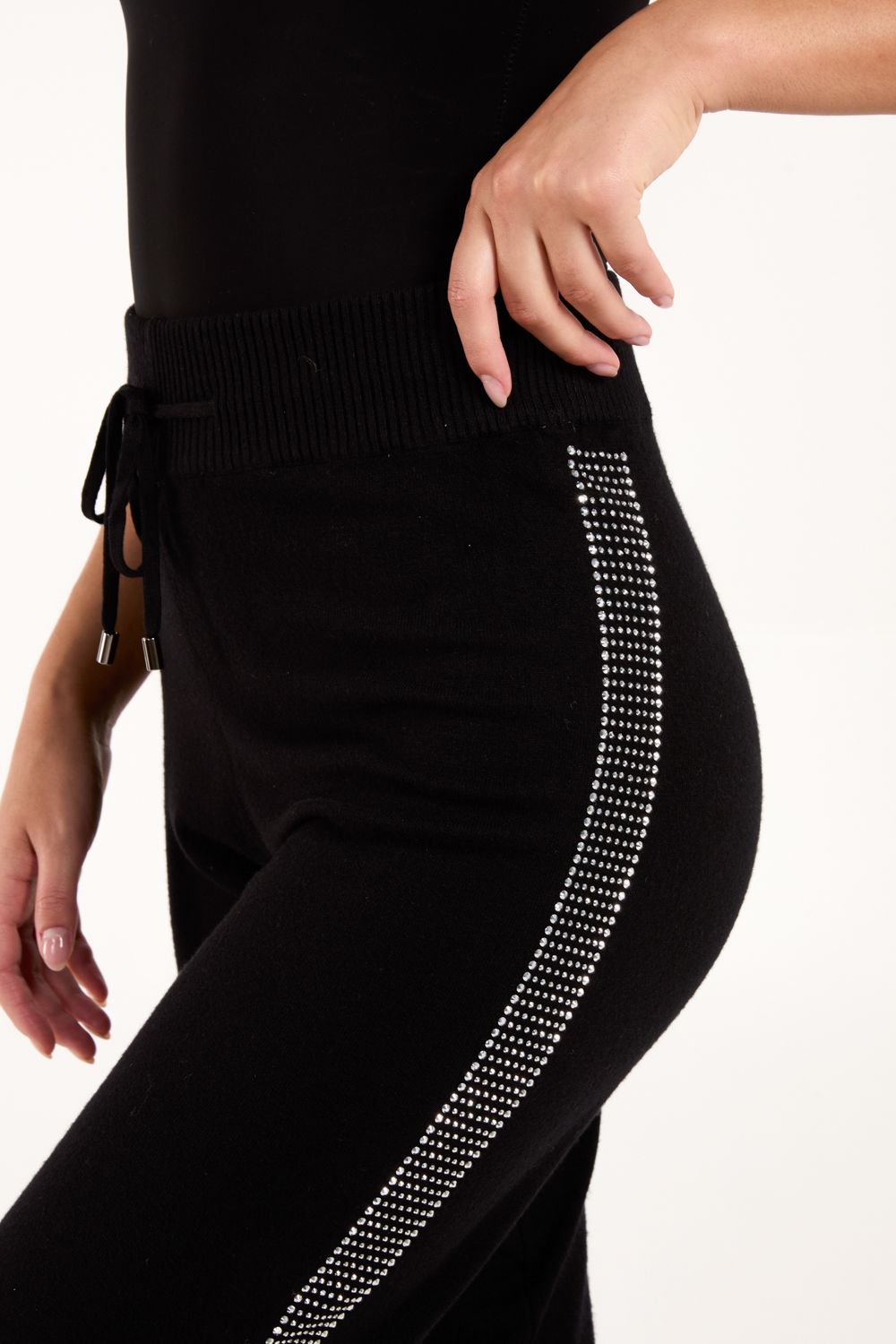 Blue Vanilla Silver Studded Leggings