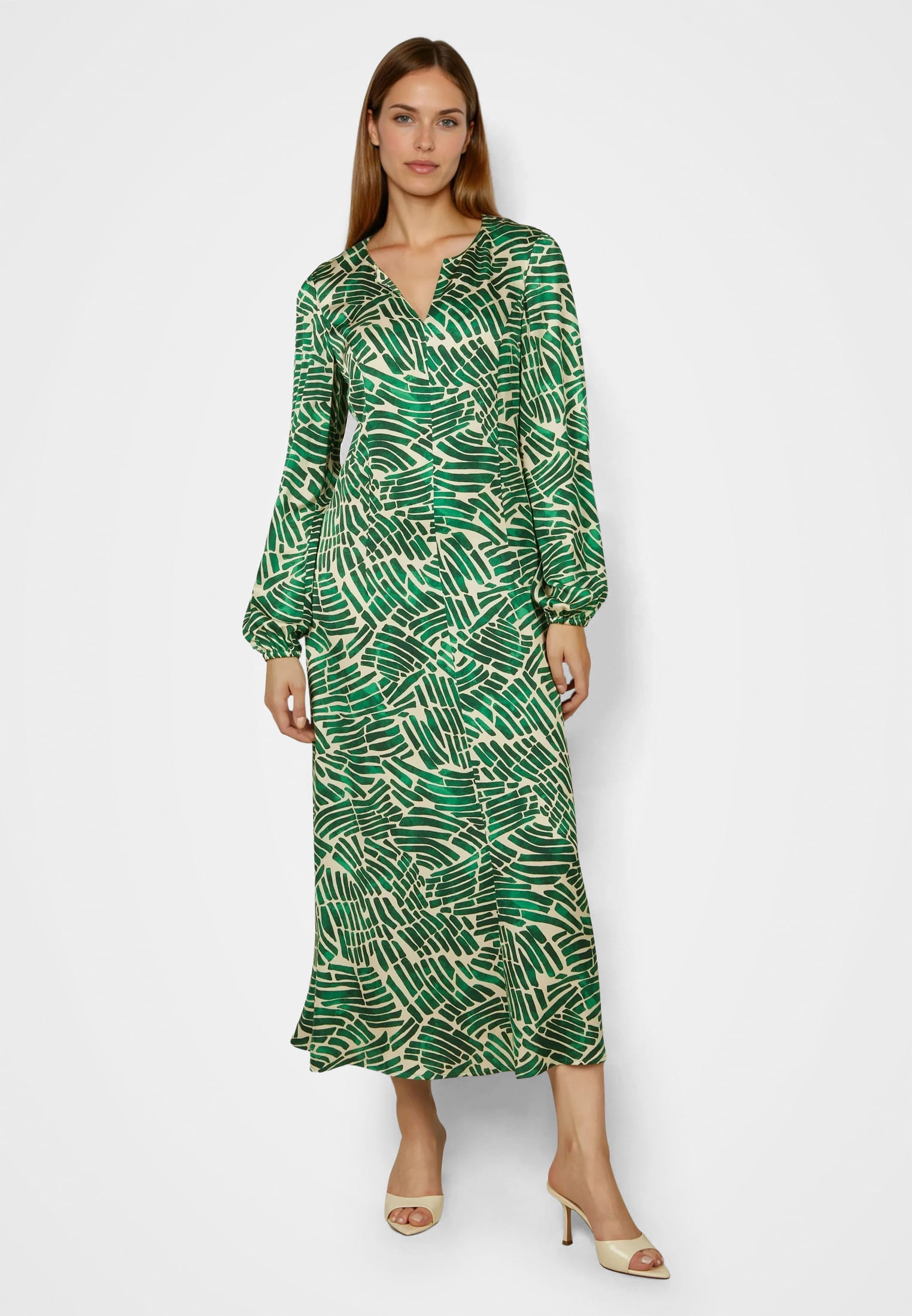 Maxikleid mit Print