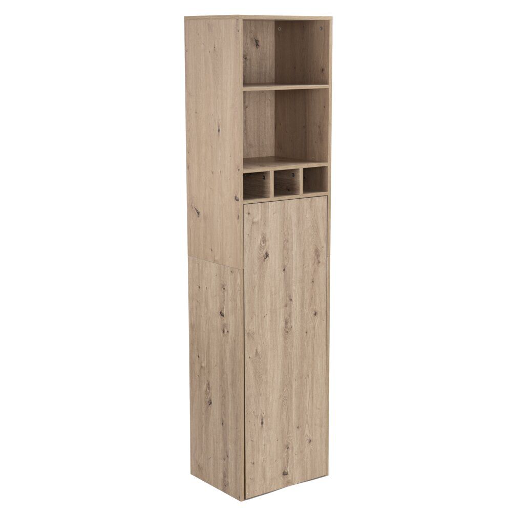 étagère bar pliable en bois Luffi 131,5x43xH180cm