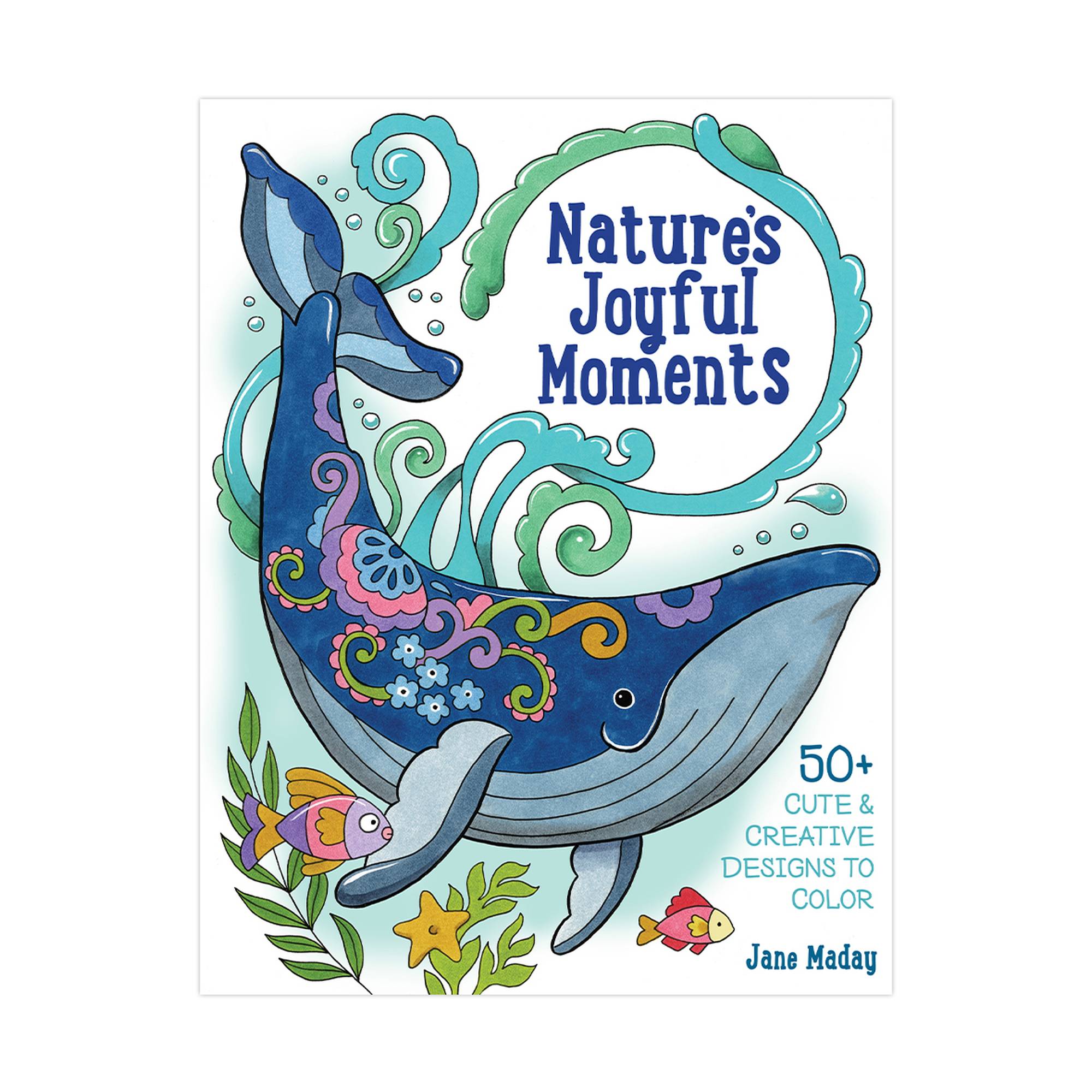 Nature’s Joyful Moments Colouring Book