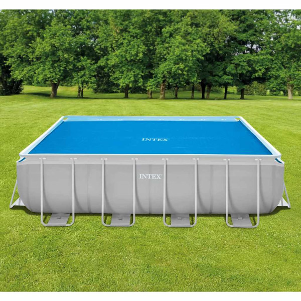 Plandeka solarna do basenu Niebieski 476 x 234 cm Polietylen INTEX