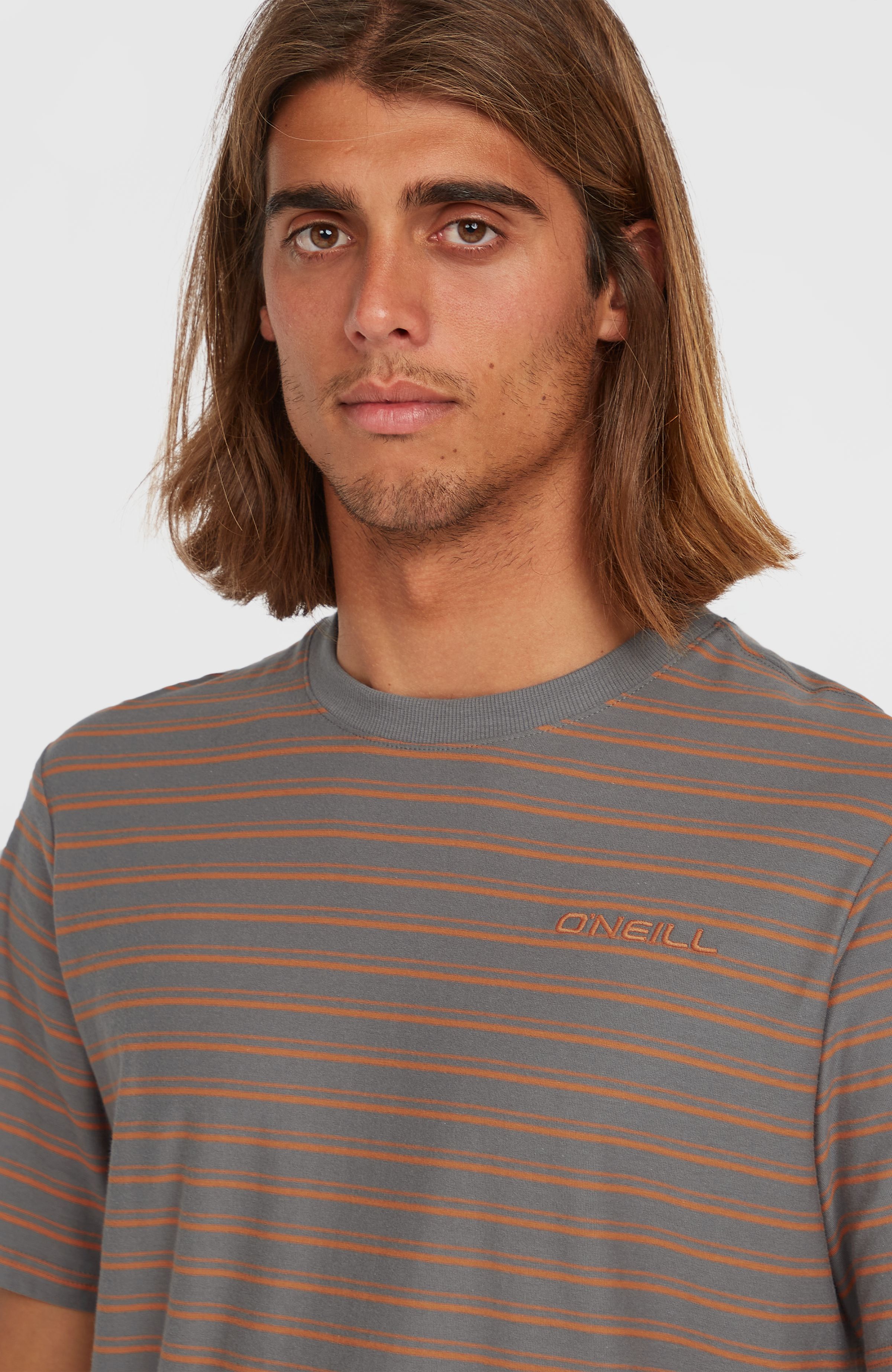 Heren O'Neill Yarn Stripe T-shirt