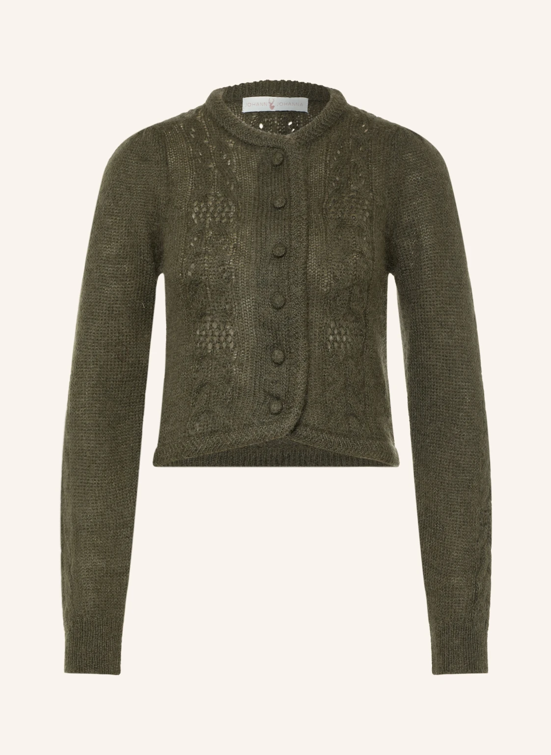 Johann & Johanna Strickjacke mit Mohair
