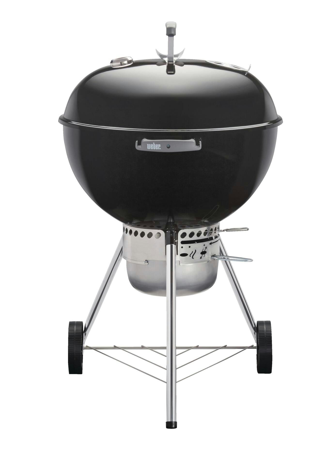 Weber Master-Touch 22-In Charcoal Kettle BBQ Grill with a One-Touch Cleaning System