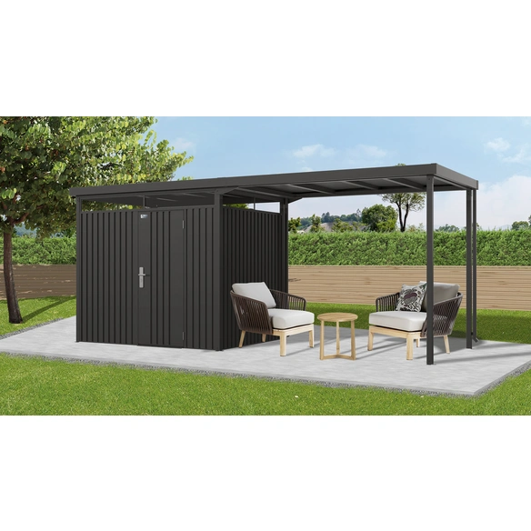 Seitendach, BxHxL: 194 x 218 x 274 cm, für Premium Systemhaus Gr. 2