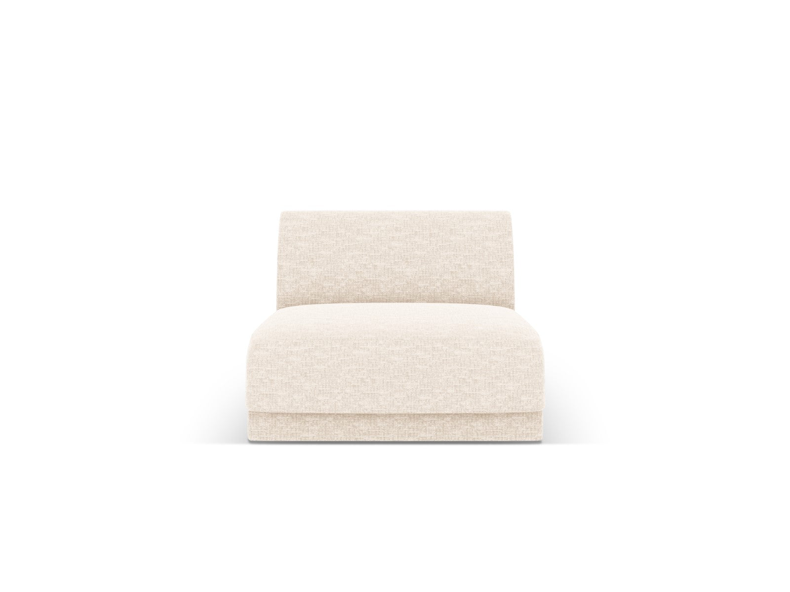 Micadoni Module Miley chenille lichtbeige - 90x75x70cm