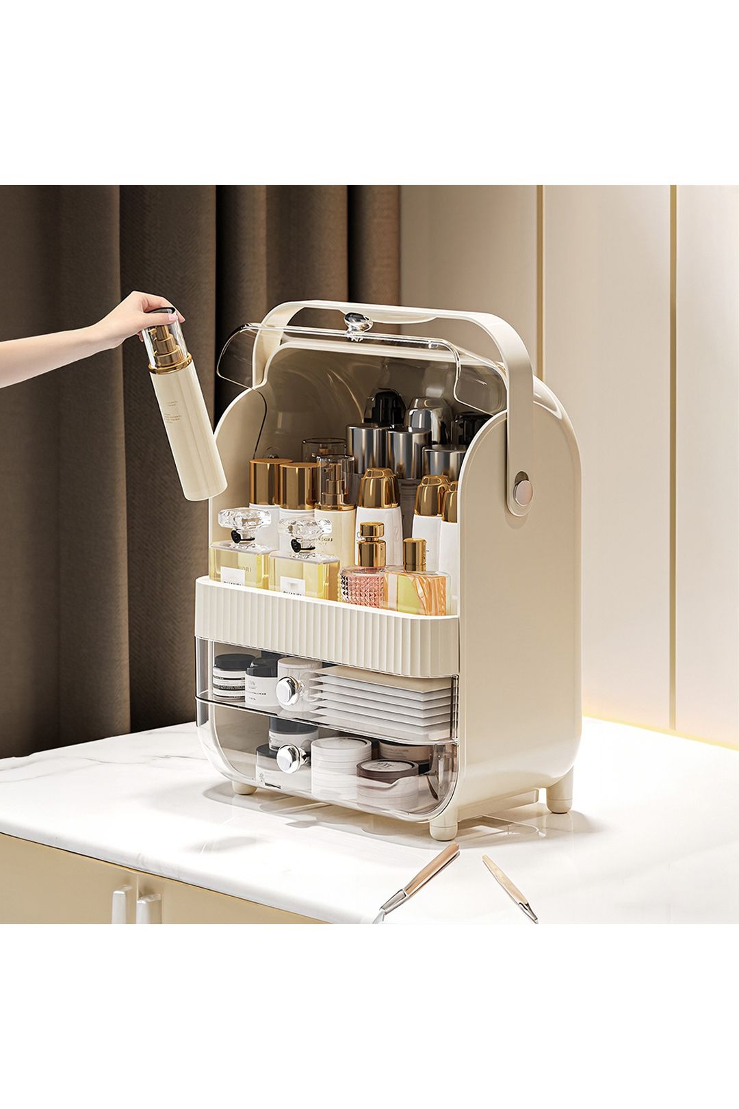 SHEONLY Tabletop Cosmetic Storage Organiser