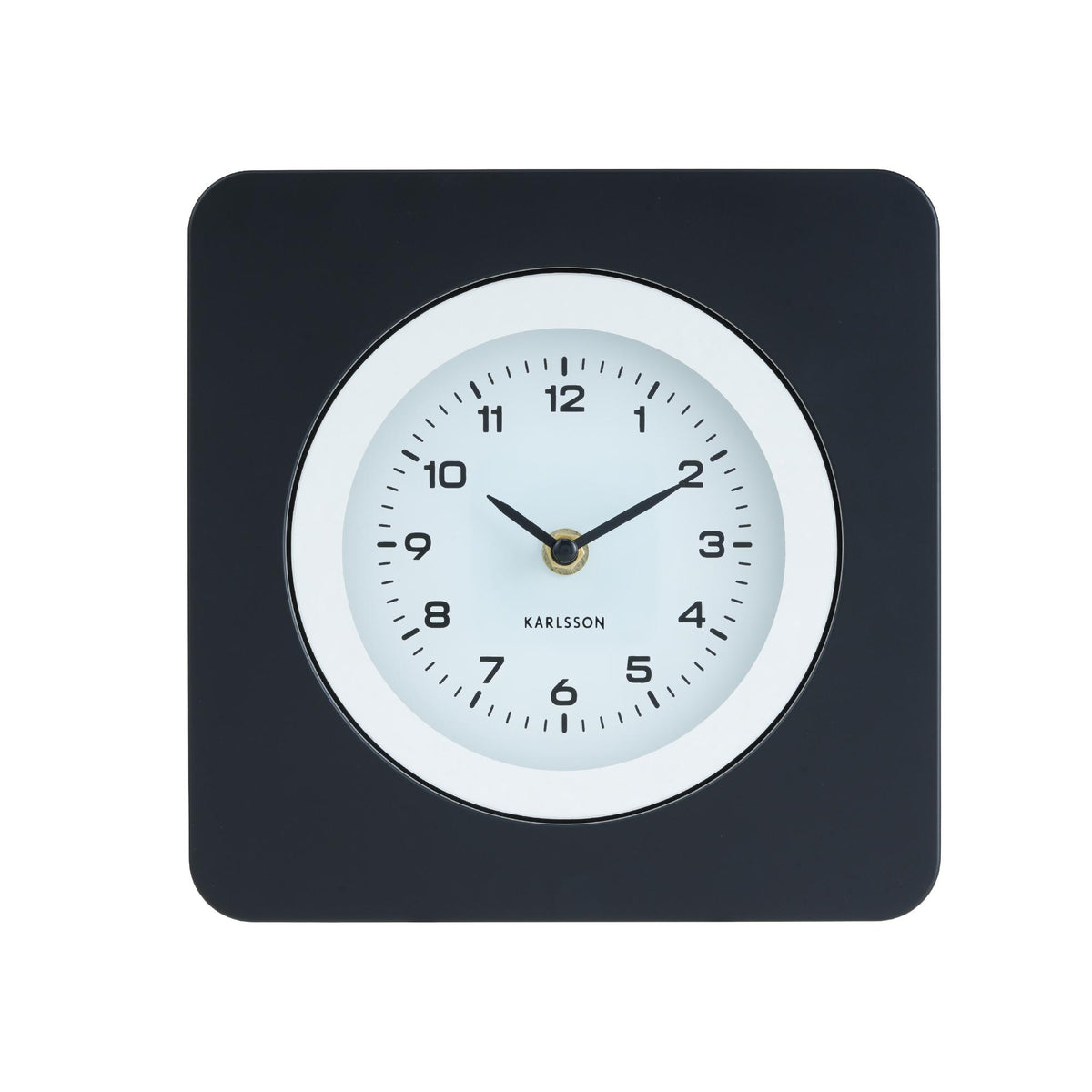 Karlsson wandklok New Vintage - zwart - Ø22cm