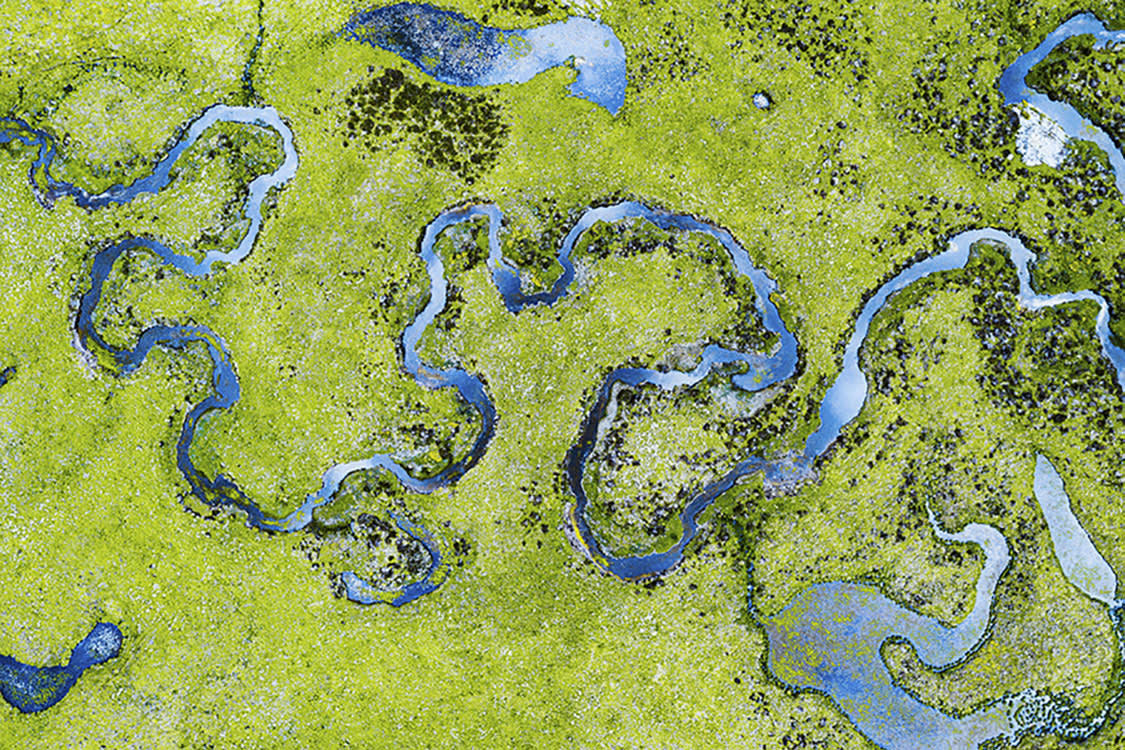 MEANDRES - Photographie d'art d'Hugo Grandcolas 30x45 cm sur alu