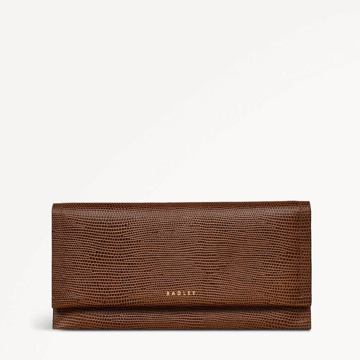 Oak Street - Faux Lizard Large Flapover Purse - RSD10910