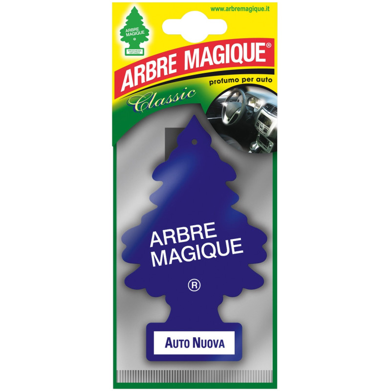 Désodorisant pour voiture New Car ARBRE MAGIQUE