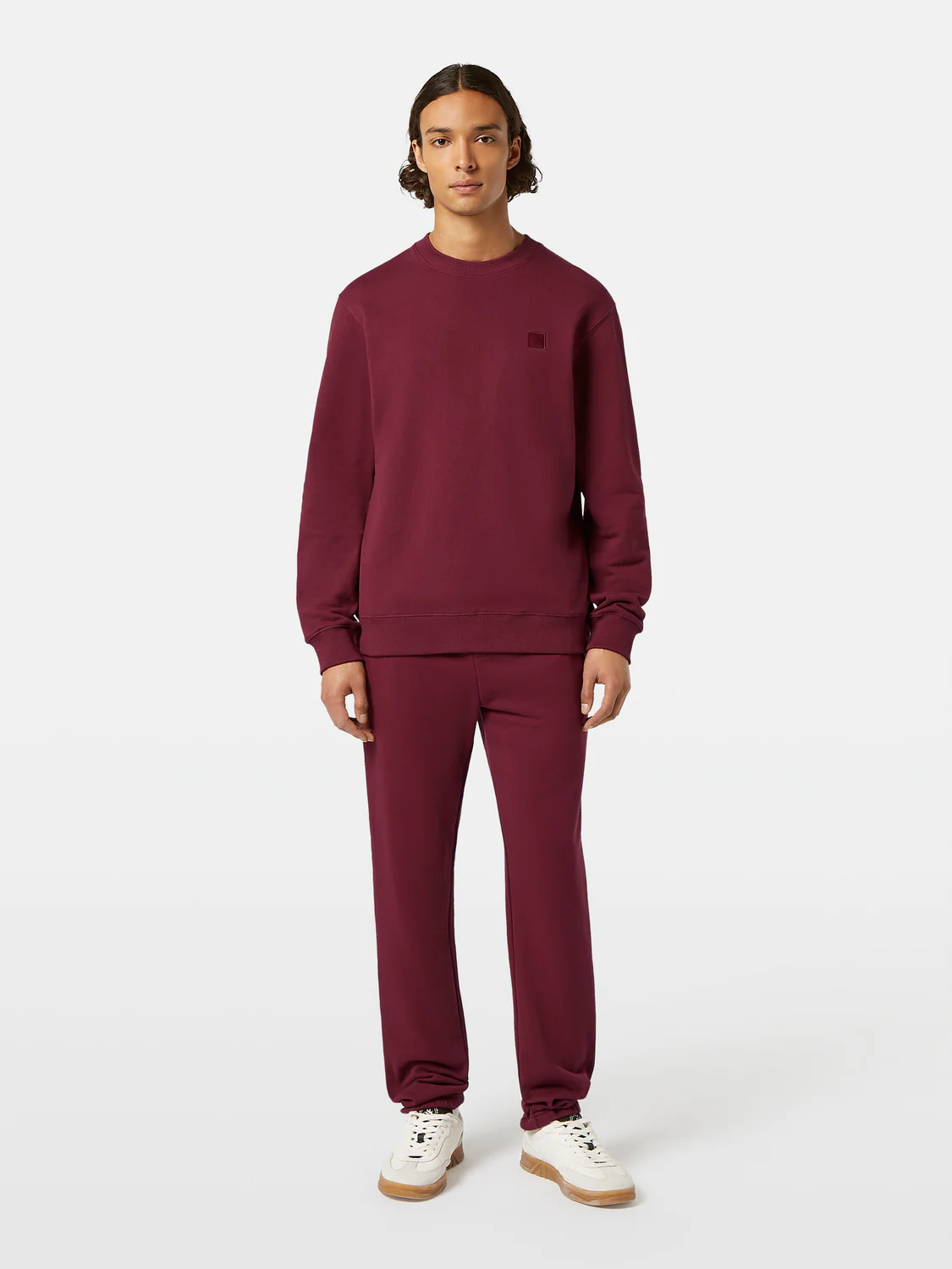 & Logo Badge Crewneck Sweatshirt