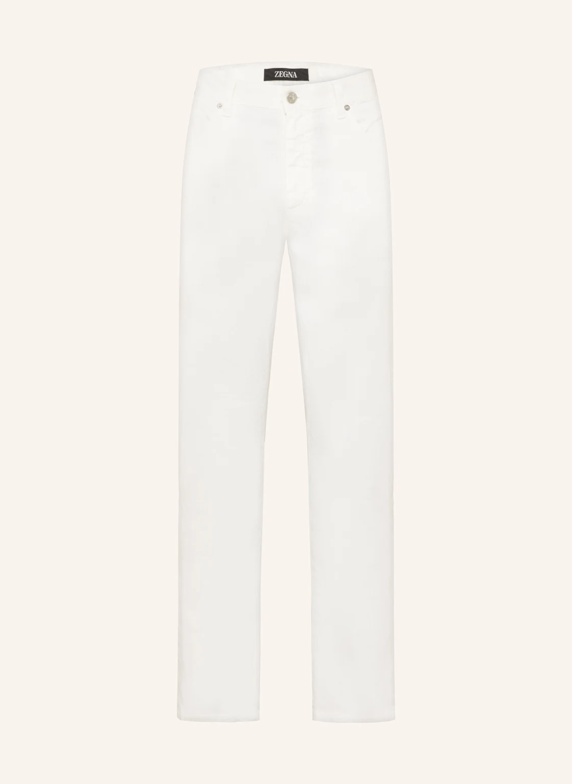 ZEGNA Hose Slim Fit mit Leinen