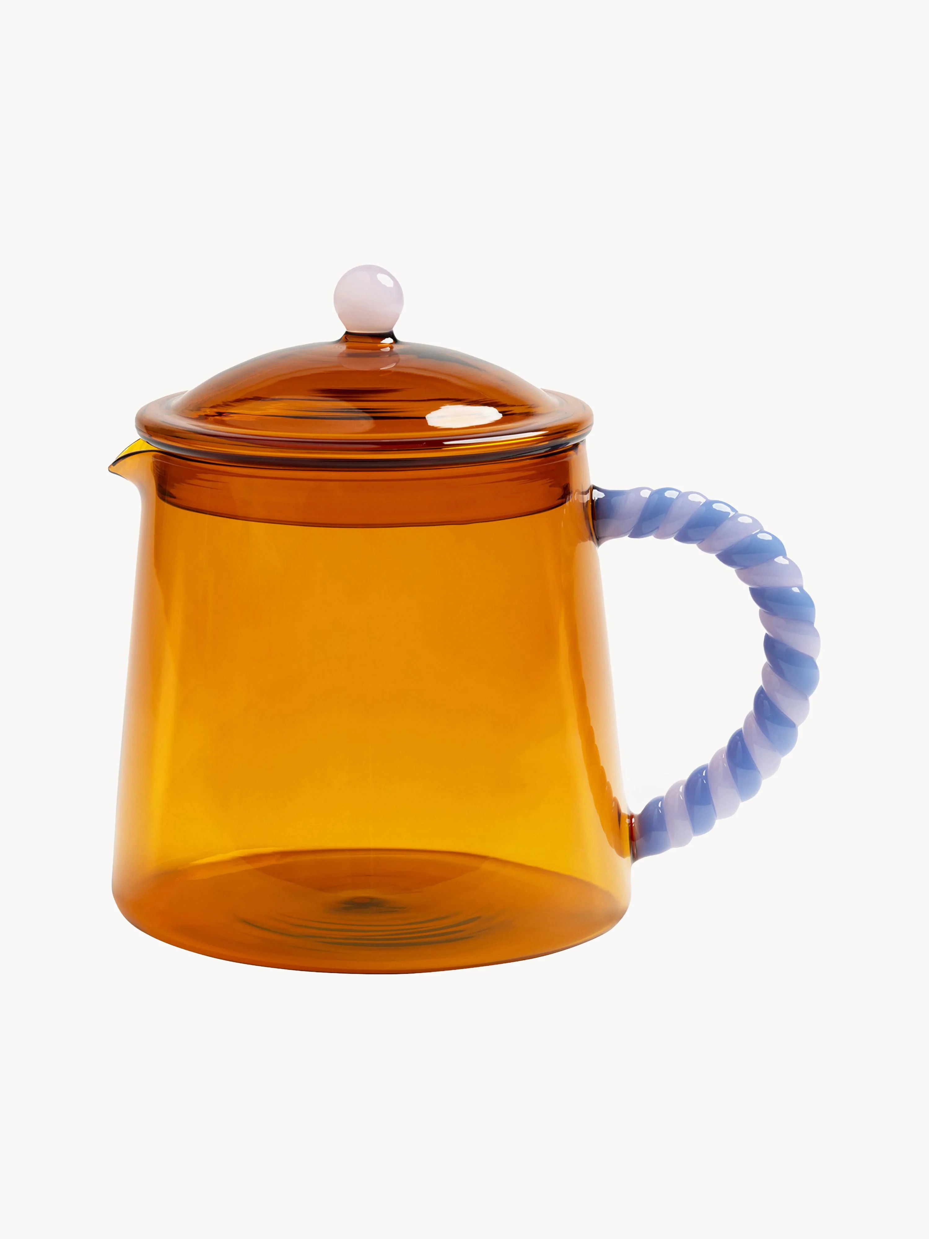 Teekanne Duet aus Borosilikatglas, 1 L